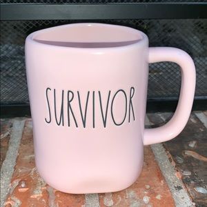 Breast Cancer Rae Dunn Mug